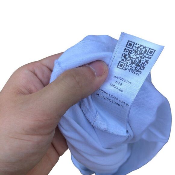 TRUE Religion T Shirt Buddha BIG LOGO Large White - Picture 2 of 7